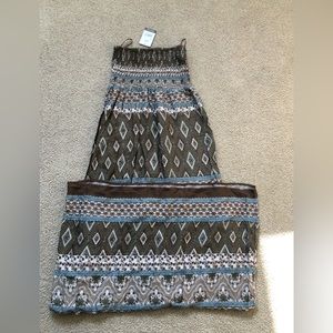 Maxi dress. George. Strapless.